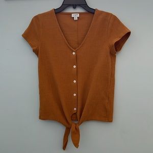 J.Crew Burnt Orange Top